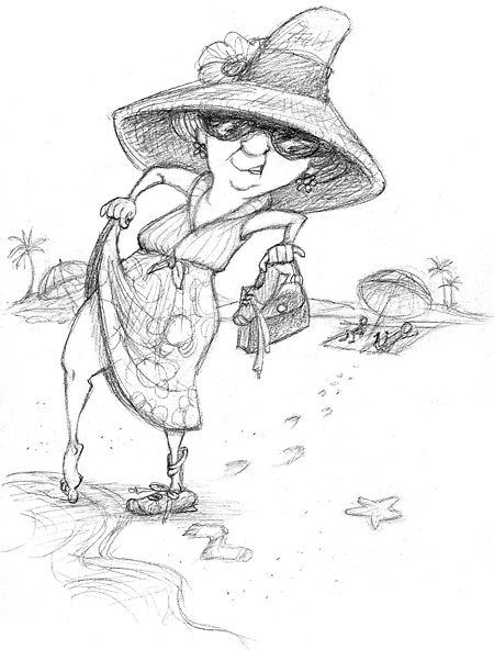 450x592 Granny Sketched Out - Granny Sketch