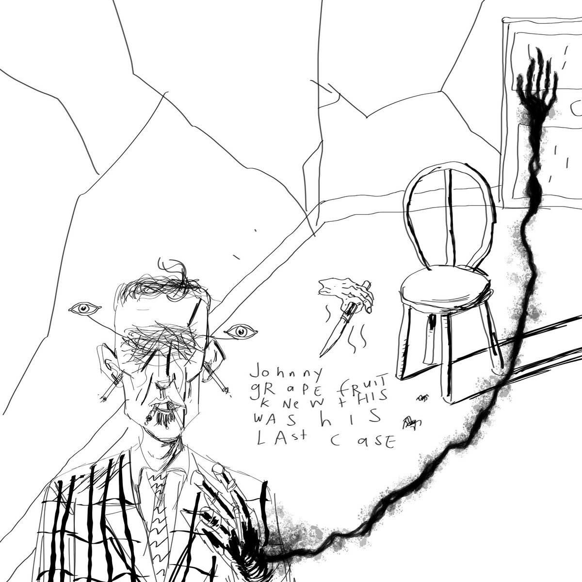 1200x1200 Iain Laurie On Twitter Johnny Grapefruit Knew This Was His Last - Grapefruit Sketch