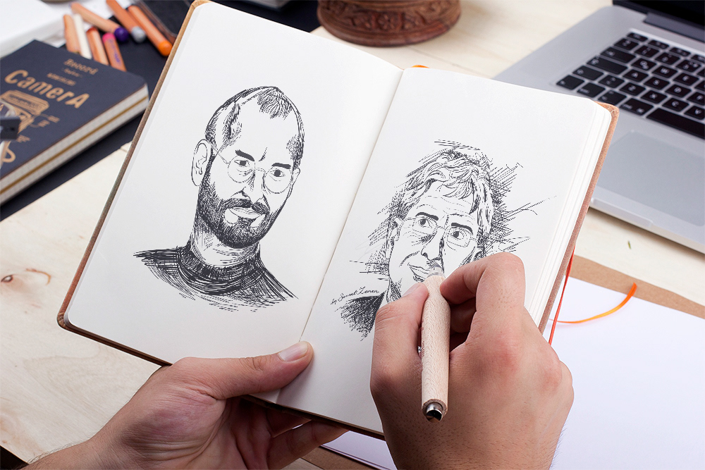 1000x667 Samet Zorer Art Director Graphic Design Amp Illustration - Graphic Art Sketch