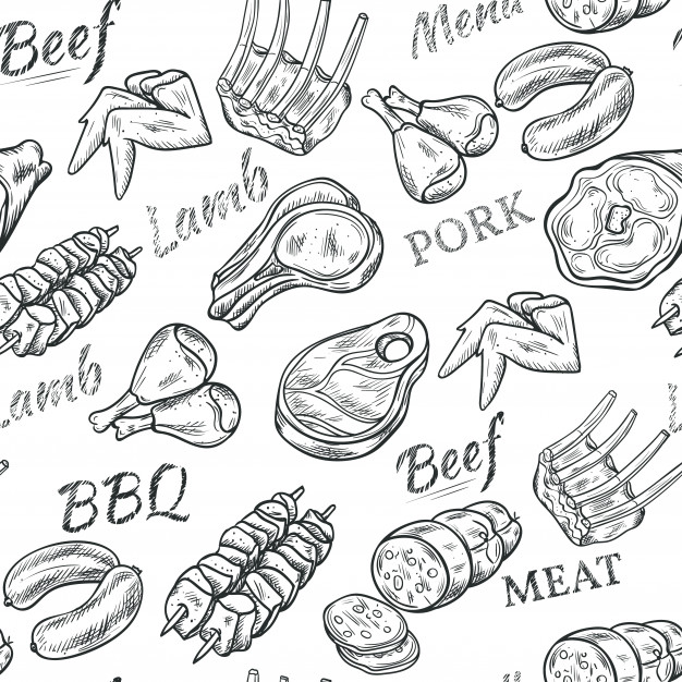 626x626 Food Sketches Vectors, Photos And Psd Files Free Download - Graphic Sketch