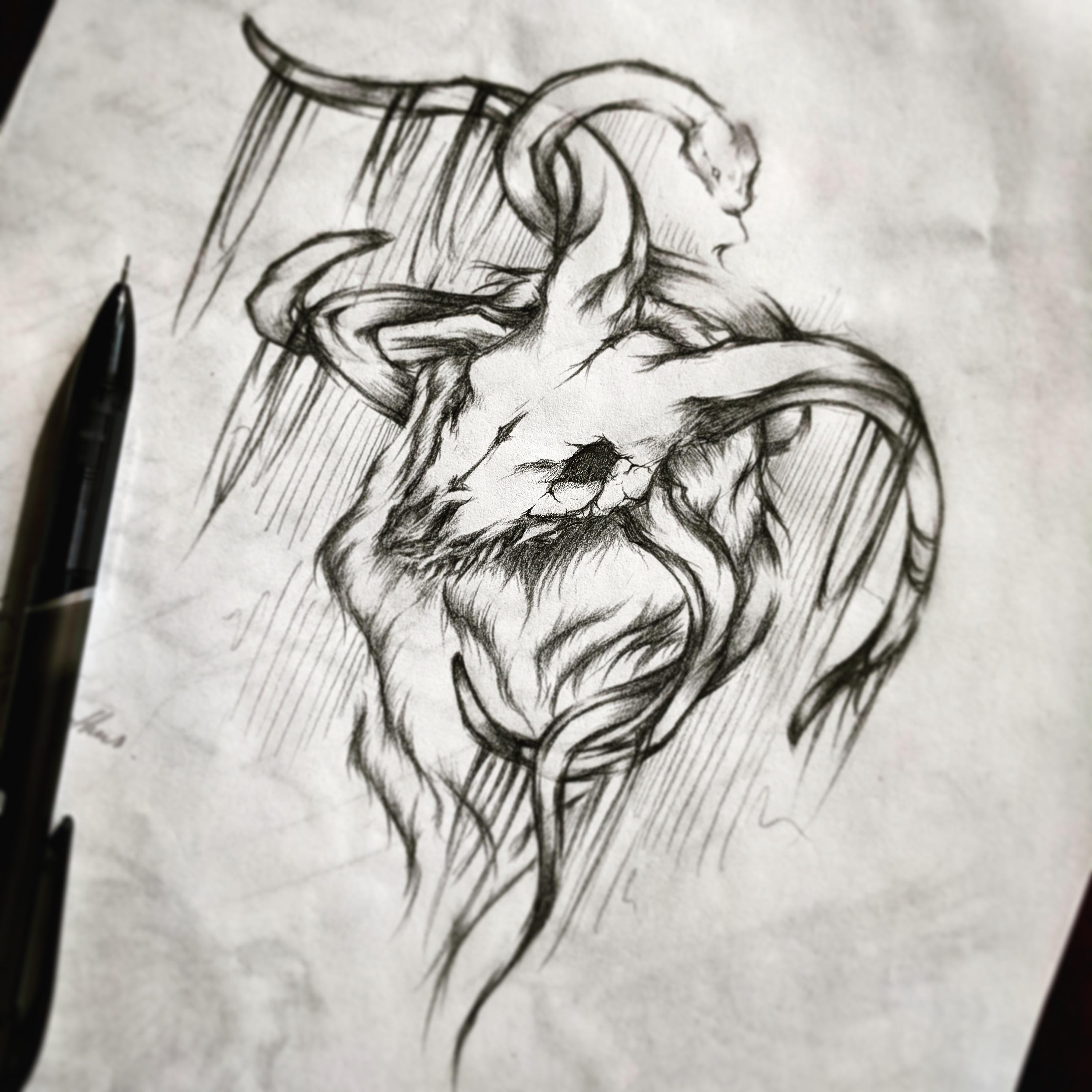 3000x3001 Graphite Sketch On Paper. Sketches - Graphite Sketches