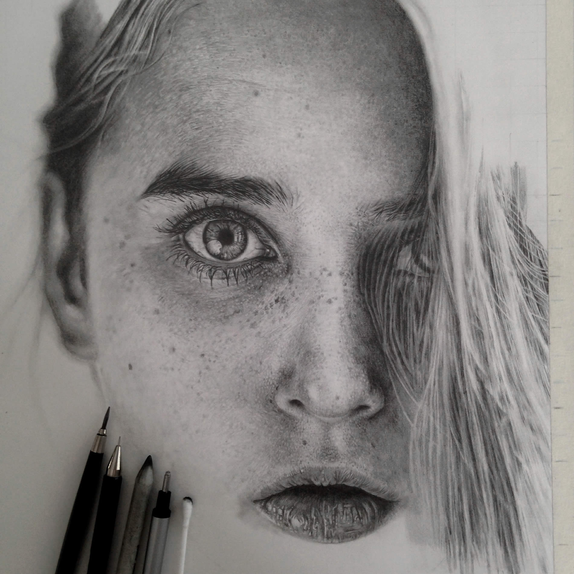 1900x1900 Pencil Drawings By An Artist Who Is Addicted To Detail Scene360 - Graphite Sketches