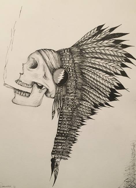 471x650 Stunning Grateful Dead Drawings And Illustrations For Sale On - Grateful Dead Sketches