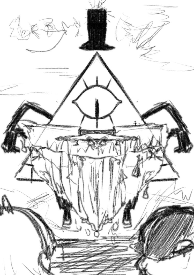750x1064 Gravity Falls Fanart Sketch By Katarina Kirishiki - Gravity Falls Sketch