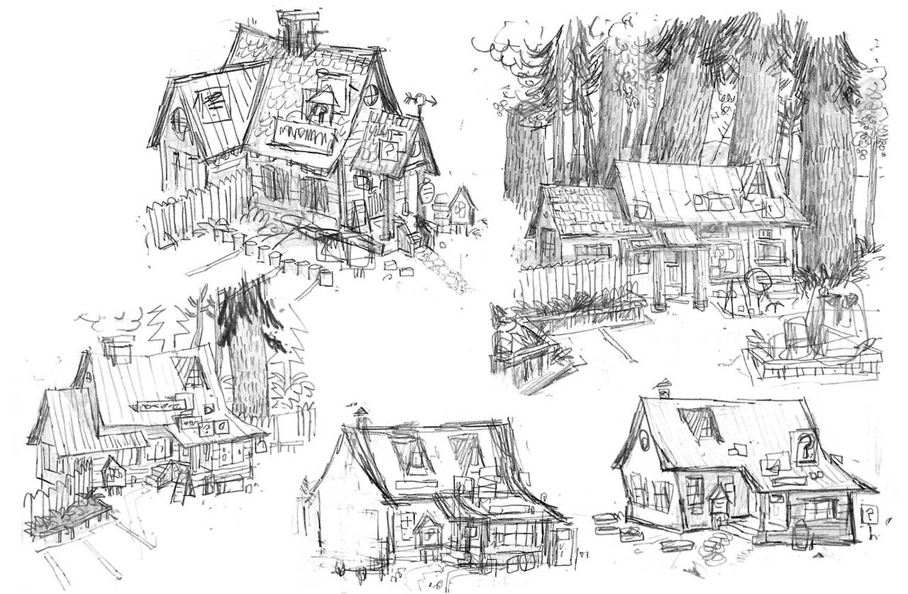 1280x838 Image - Gravity Falls Sketch