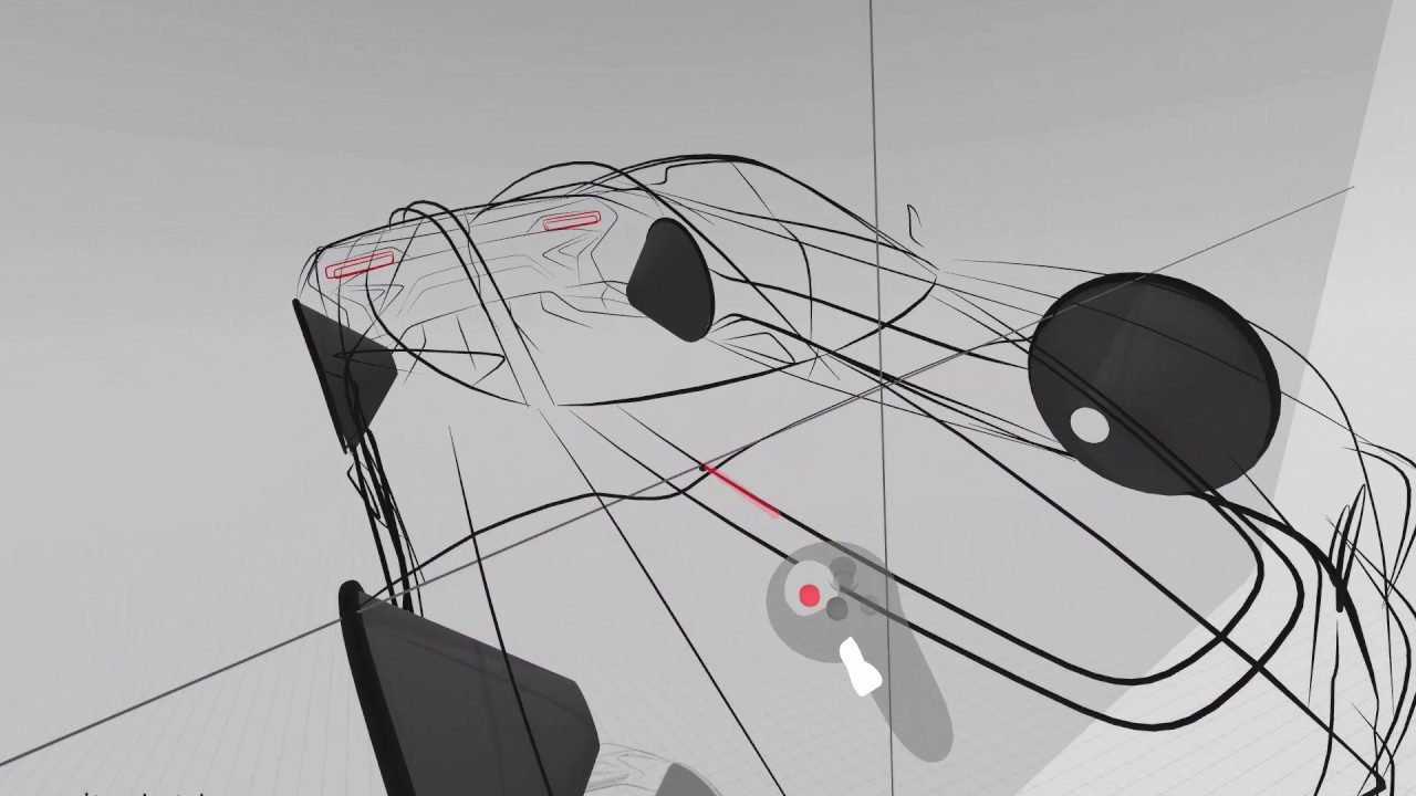 1280x720 Gravity Sketch Vr, Drawing A Car Tips And Tricks Pt2 - Gravity Sketch