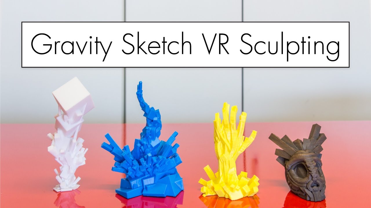 1280x720 Vr Sculpting To 3d Prints With Gravity Sketch (And Printing - Gravity Sketch Vr