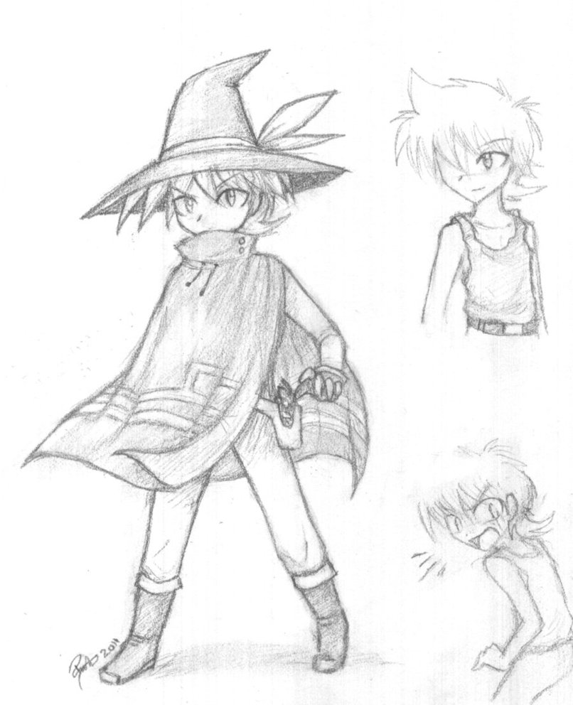 806x992 Gray Sketch By Firehorse6 - Gray Sketch