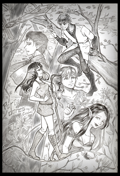 409x600 Grayscale Sketch - Grayscale Sketch