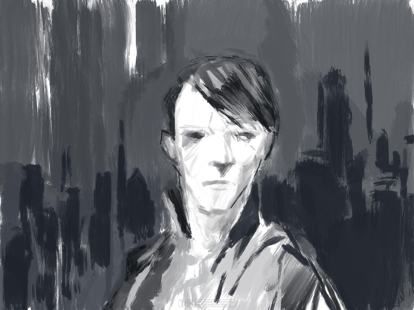 1440x1080 Quick Grayscale Sketch Todd Kale - Grayscale Sketch