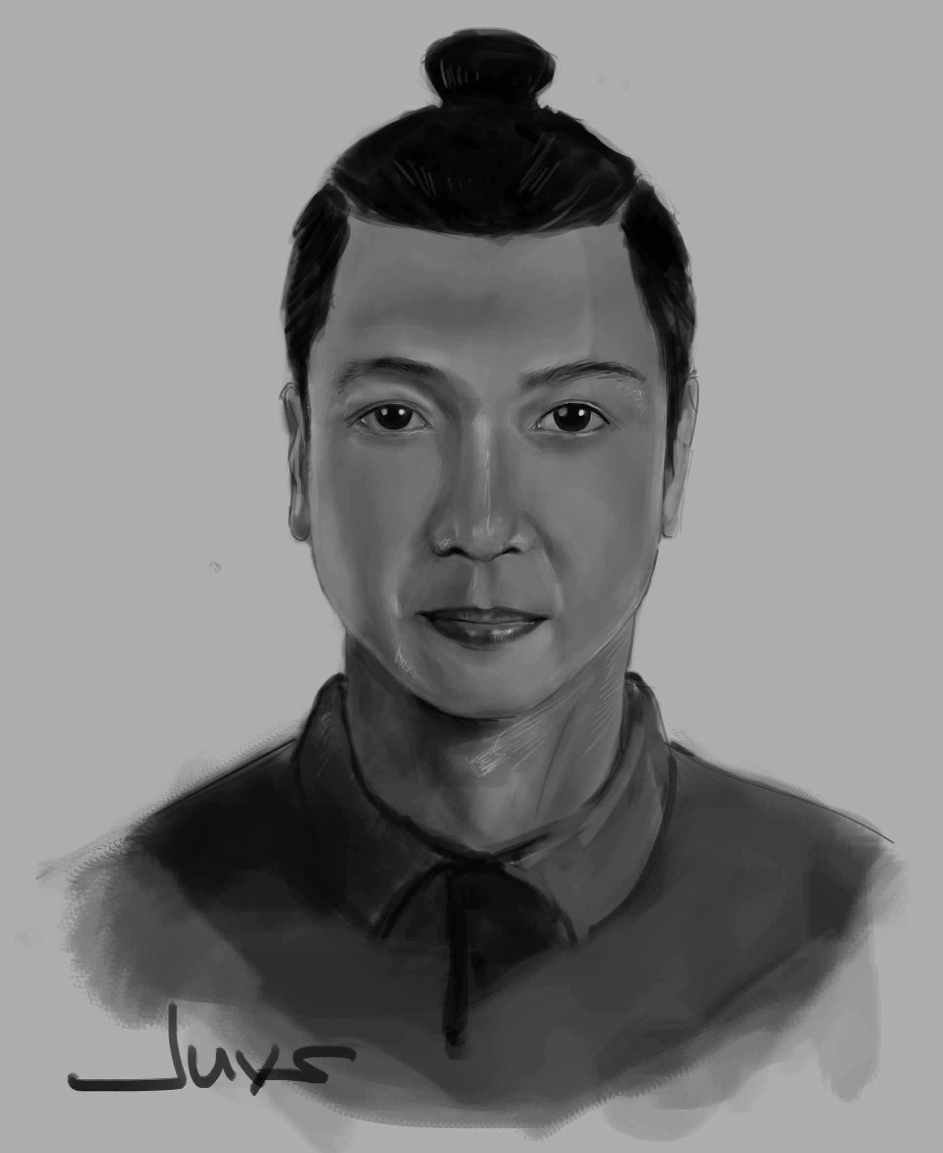 1920x2347 Artstation - Grayscale Sketch