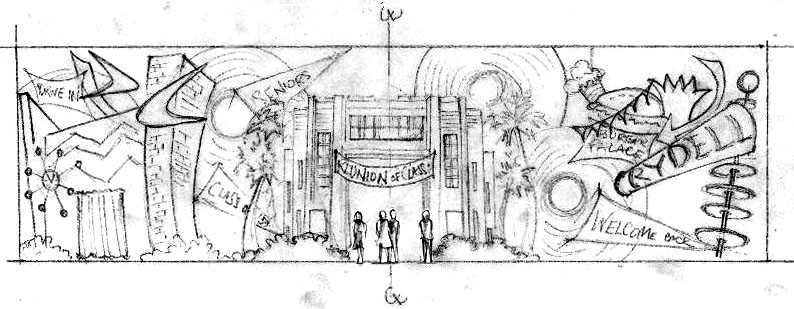 794x309 Grease Design Ideas - Grease Sketch