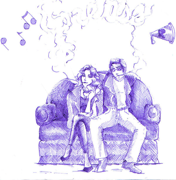 600x614 Grease Sketch By Jceckels - Grease Sketch