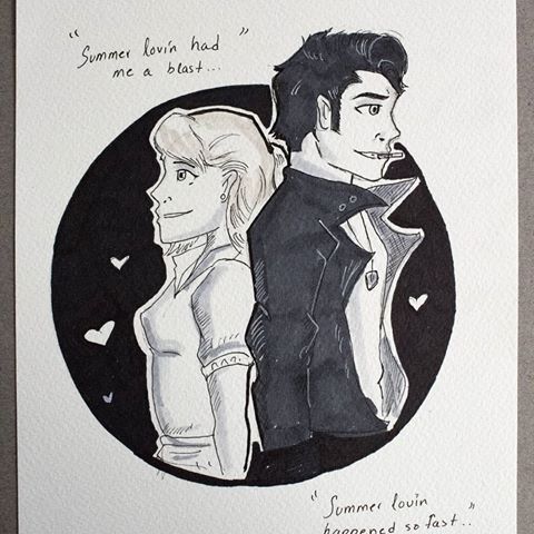 480x480 Photos About - Grease Sketch