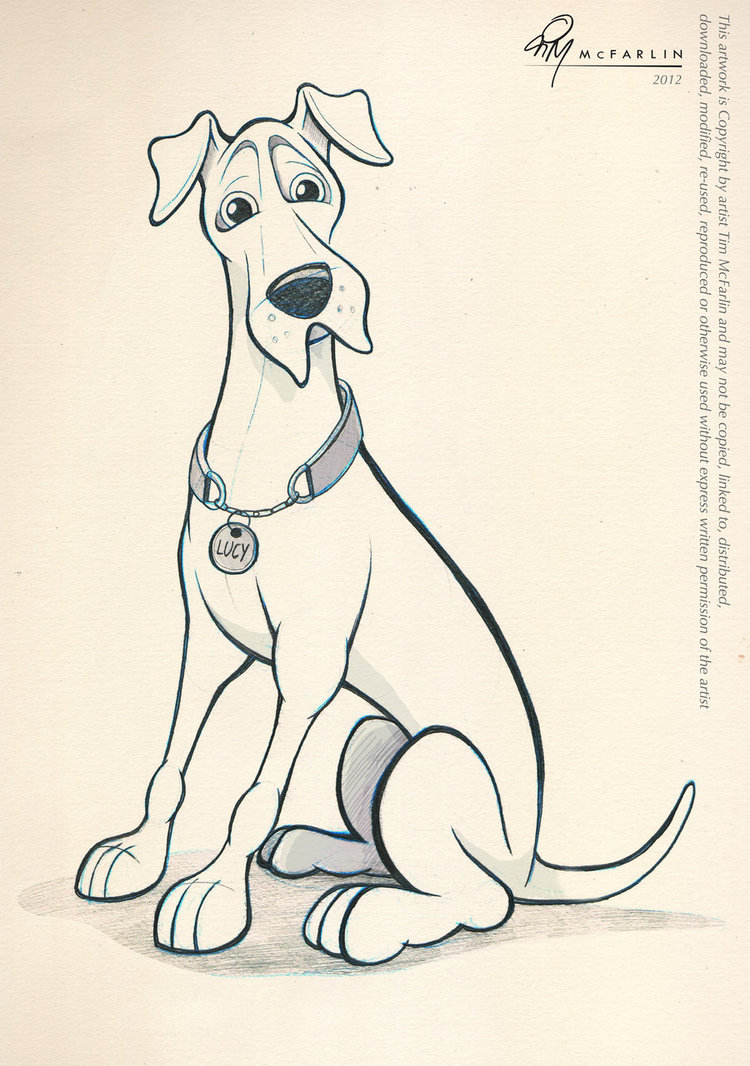 750x1066 Great Dane Caricature Sketch By Timmcfarlin - Great Dane Sketch