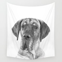 264x264 Great Dane Wall Tapestries Society6 - Great Dane Sketch
