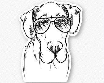 340x270 Great Dane Art Etsy - Great Dane Sketch