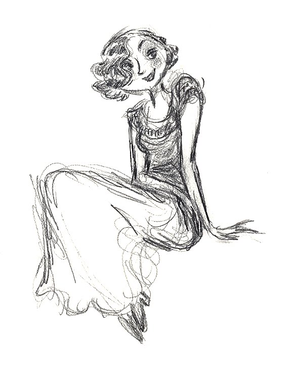 579x743 The Real Chris Chua The Great Gatsby - Great Gatsby Sketch