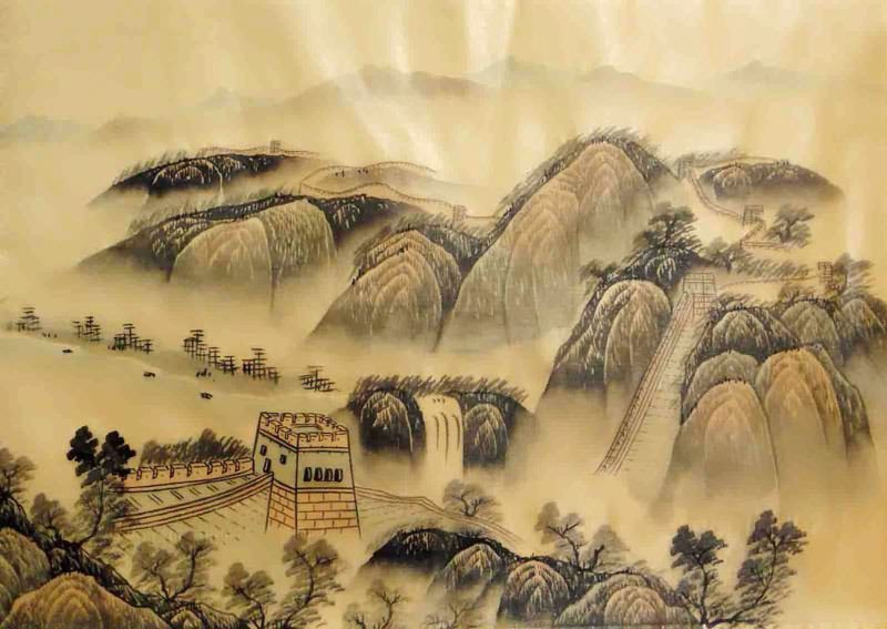 800x567 770 Bc Siberia And The Great Wall Of China Siberia Today Medium - Great Wall Of China Sketch