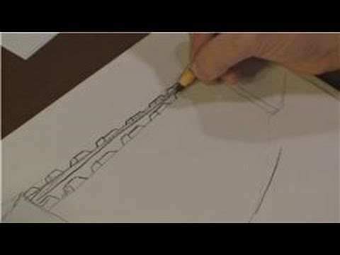 480x360 Drawing 101 How To Draw The Great Wall Of China For Kids - Great Wall Of China Sketch