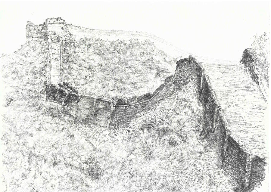 Great Wall Sketch at Explore collection of Great