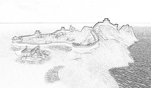 500x291 The Great Wall Sketch Get Your Own Sketch - Great Wall Sketch