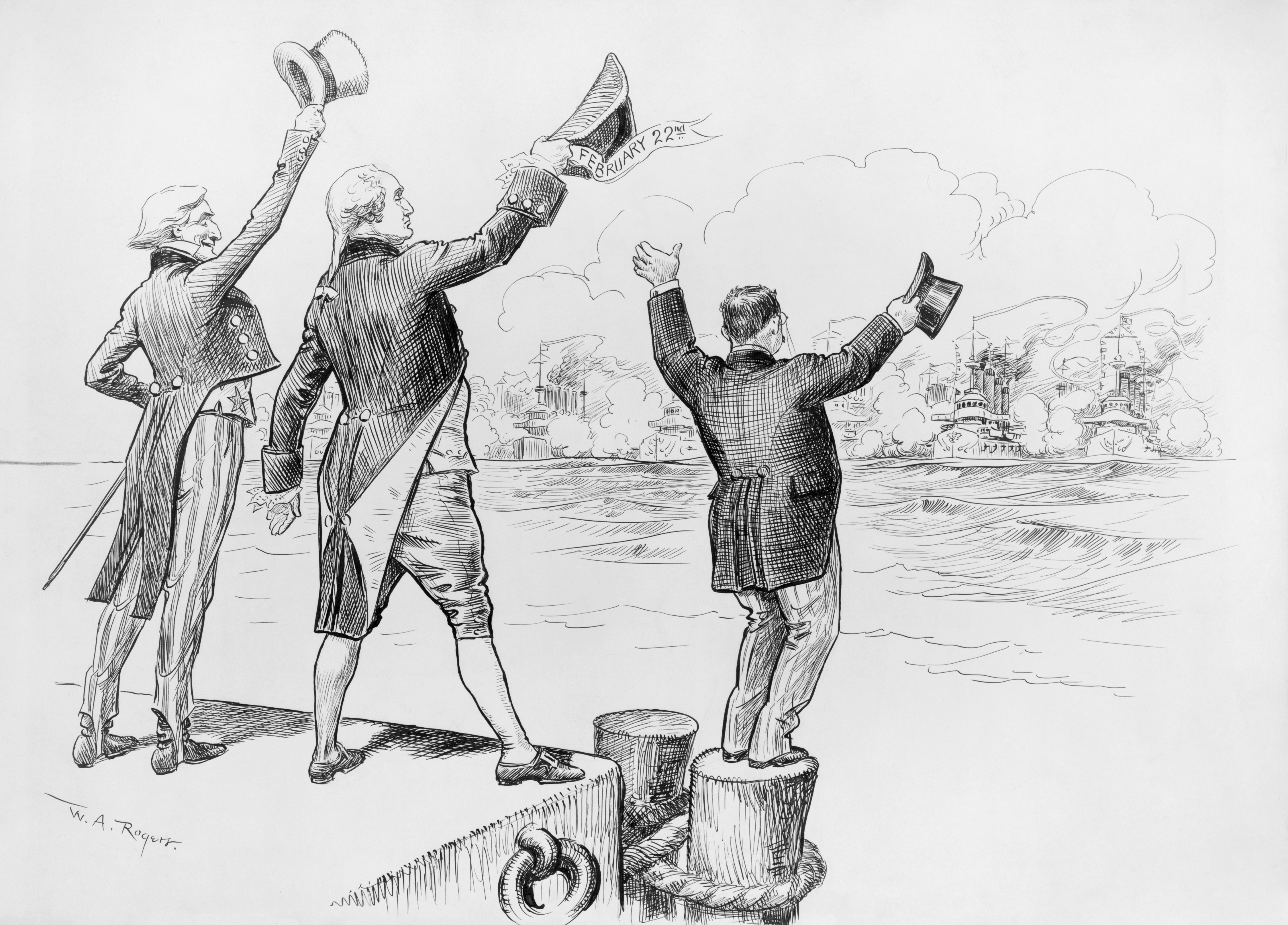 4495x3230 Filegreat White Fleet Return2.jpg - Great White Sketch