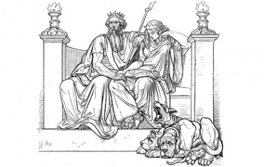 380x240 Hades - Greek Goddess Sketch