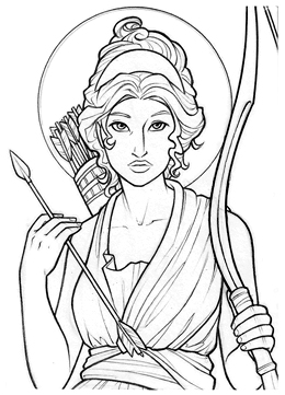 260x361 Sketch Fest! - Greek Goddess Sketch