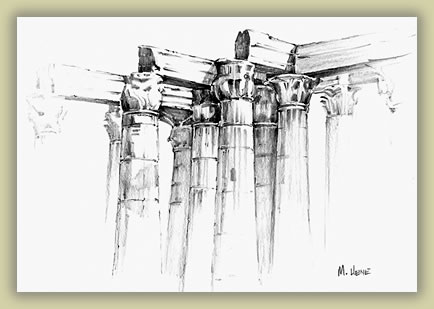 434x309 Travel And Painting Travel With A Challenge - Greek Sketches