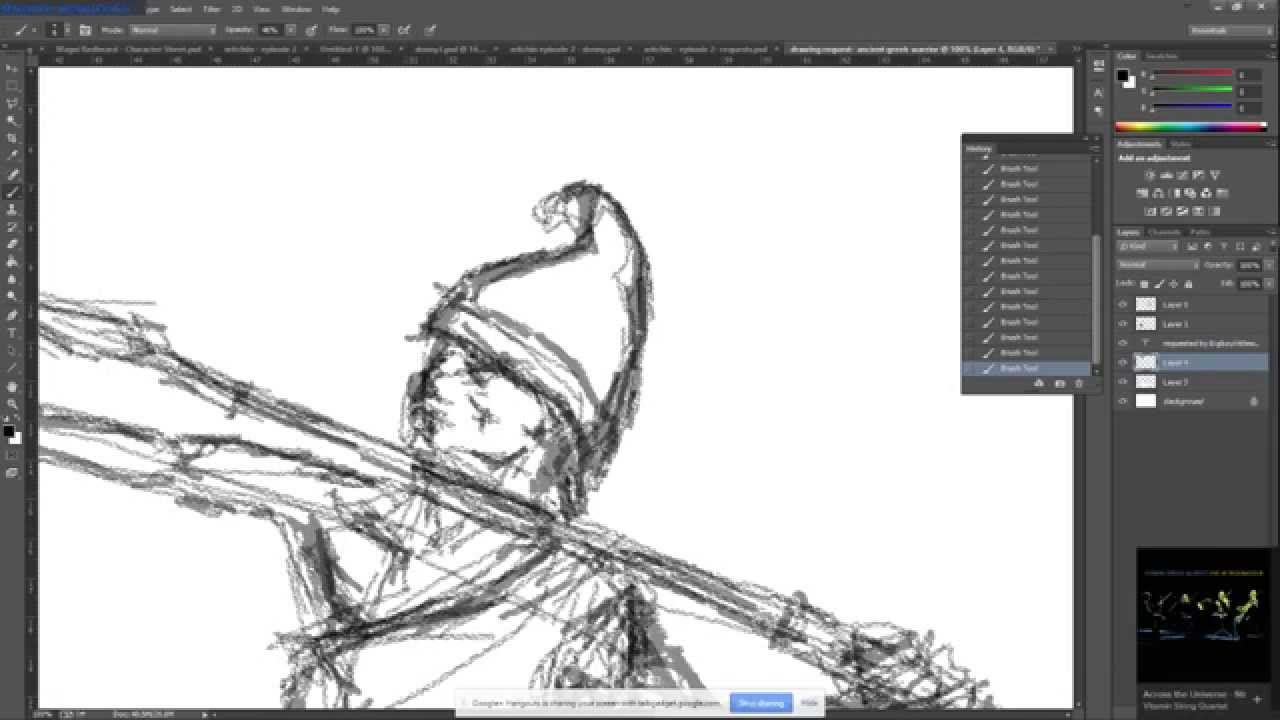 1280x720 Drawing Request Ancient Greek Warrior - Greek Warrior Sketch