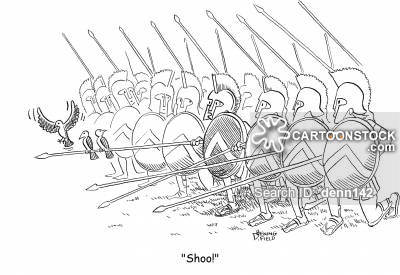 400x275 Greek Warrior Cartoons And Comics - Greek Warrior Sketch