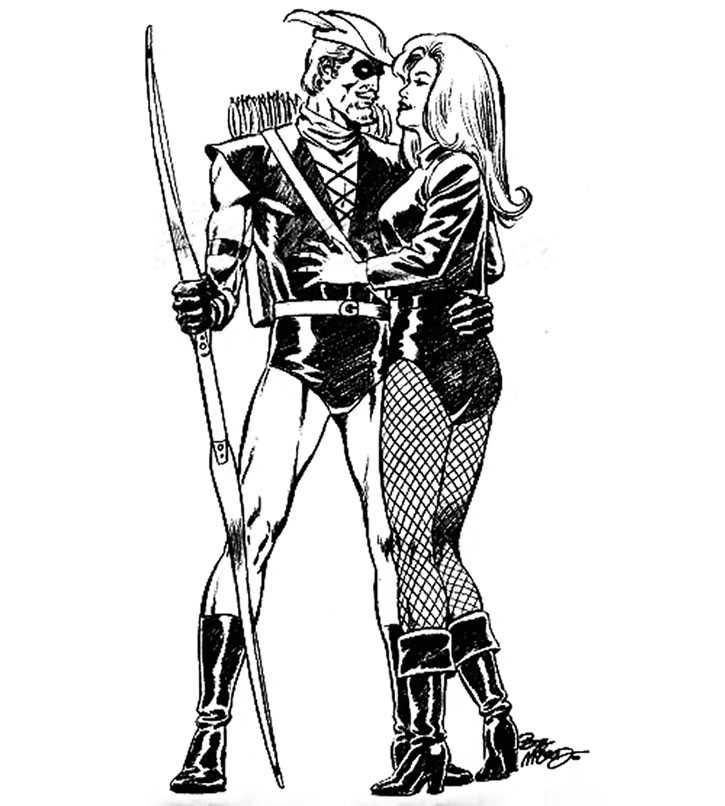 725x806 Green Arrow - Green Arrow Sketch