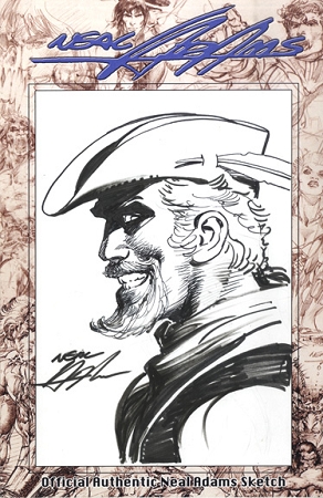 292x450 Original Neal Adams Green Arrow Bust 2 - Green Arrow Sketch