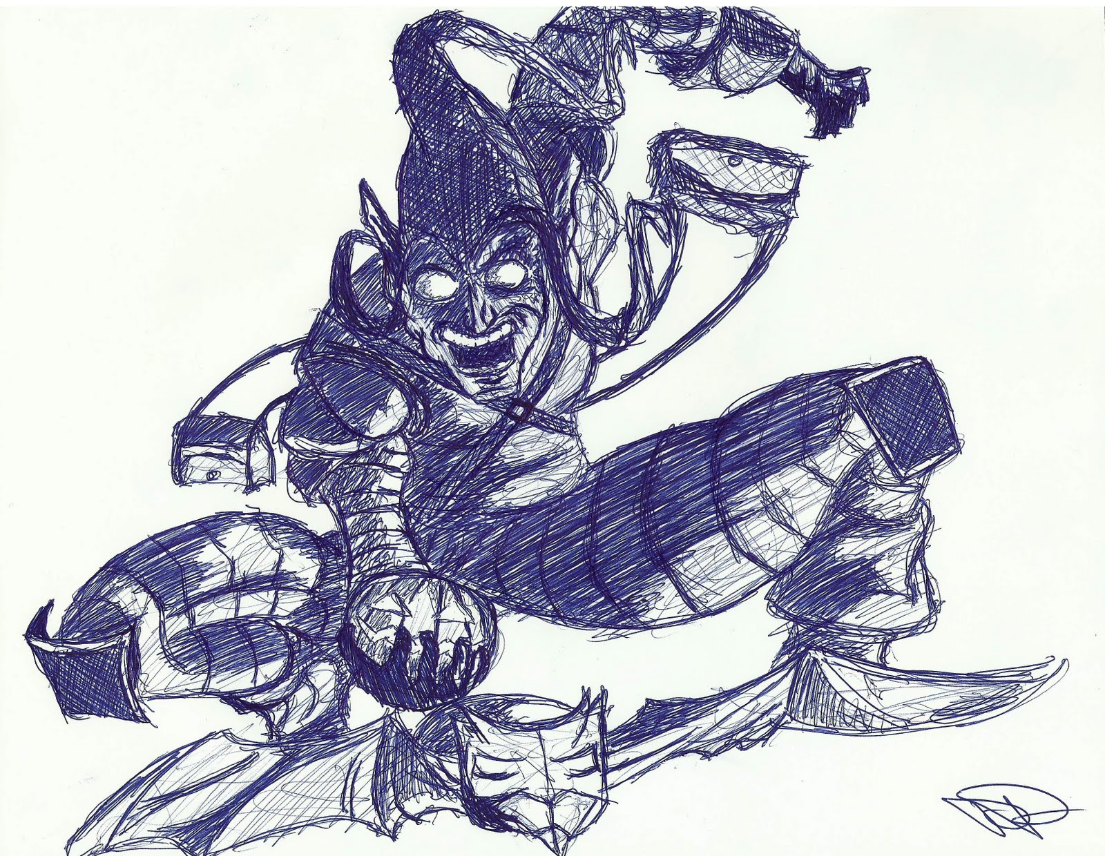 1600x1240 Dpcustomz Green Goblin Sketch - Green Goblin Sketch