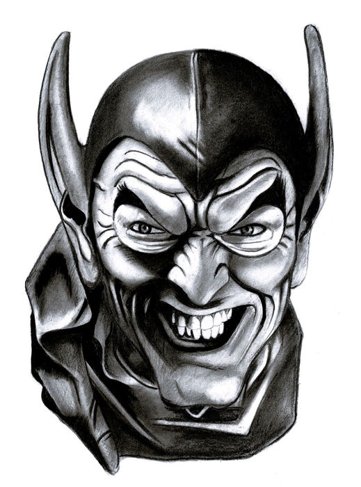 519x700 Diego Septiembre - Green Goblin Sketch