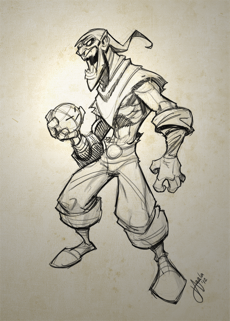 459x640 Green Goblin - Green Goblin Sketch