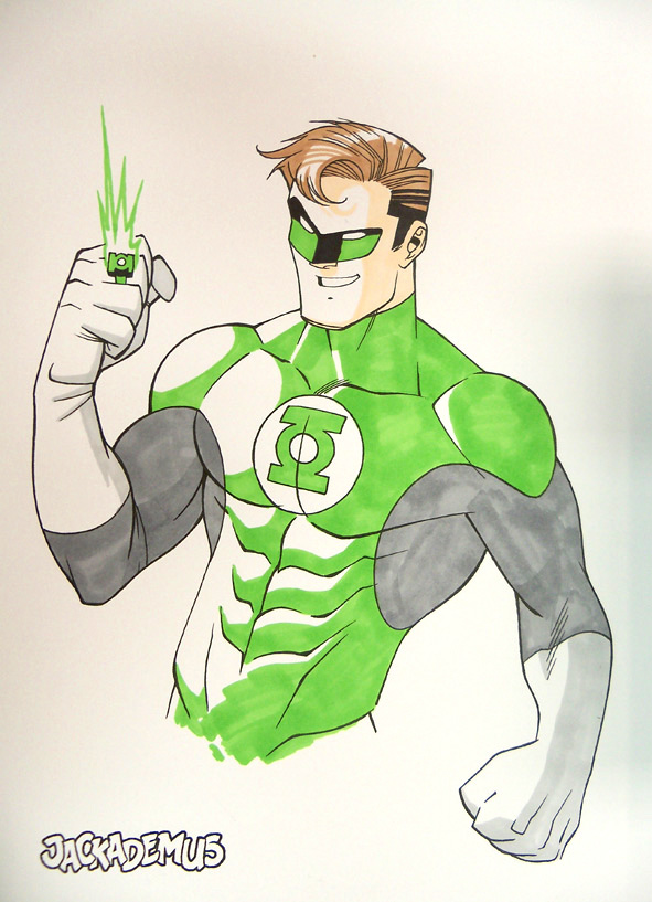 591x817 Green Lantern Sketch By Jackademus - Green Lantern Sketch