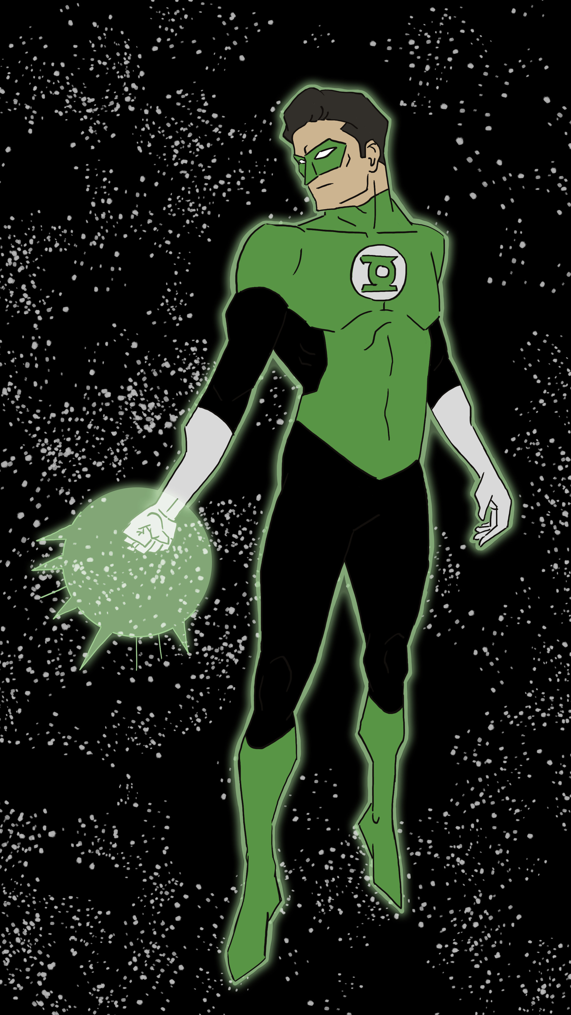 1920x3413 Nick Azevedo - Green Lantern Sketch