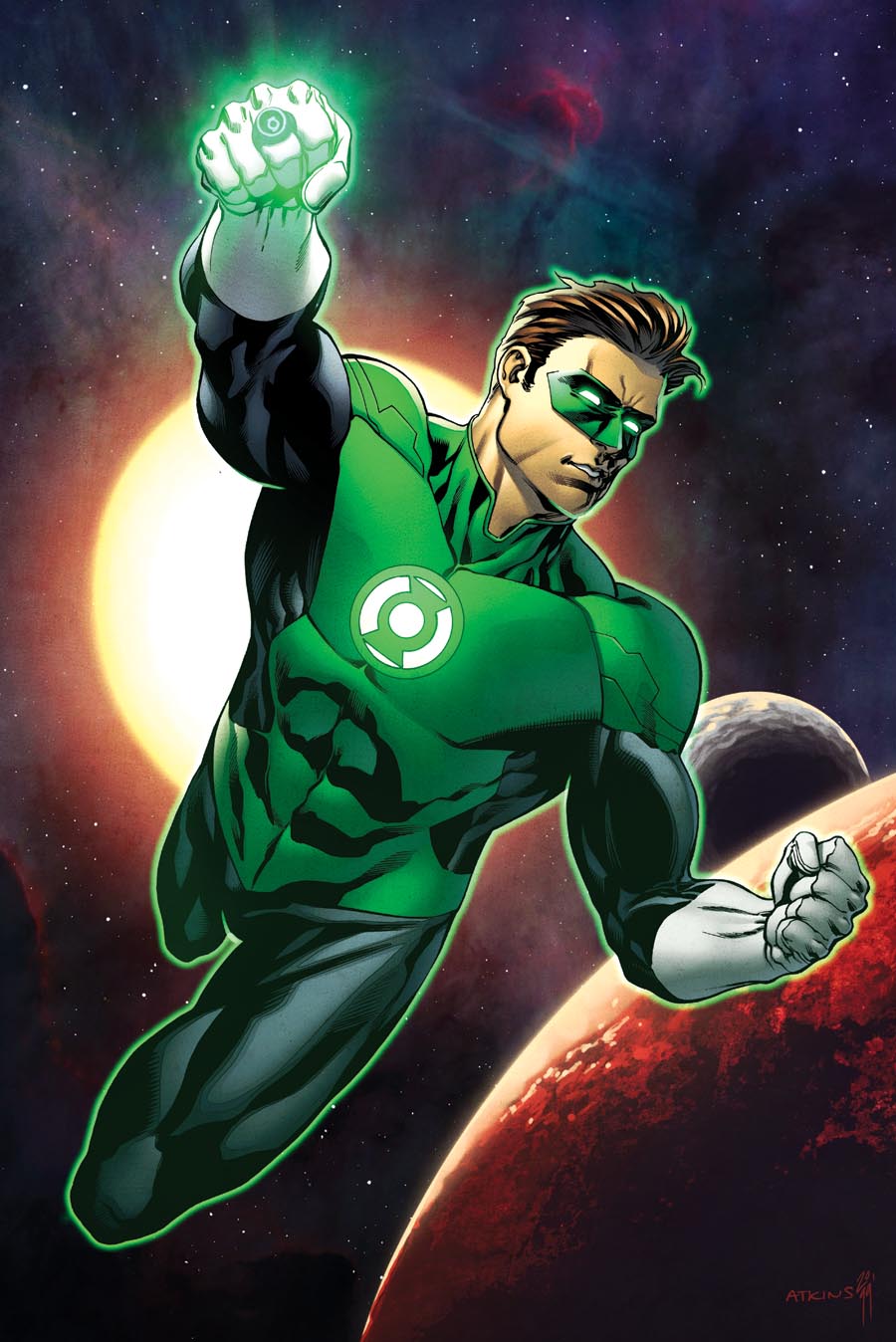 900x1348 Daily Sketch Green Lantern Colors... Robert Atkins Art - Green Lantern Sketch