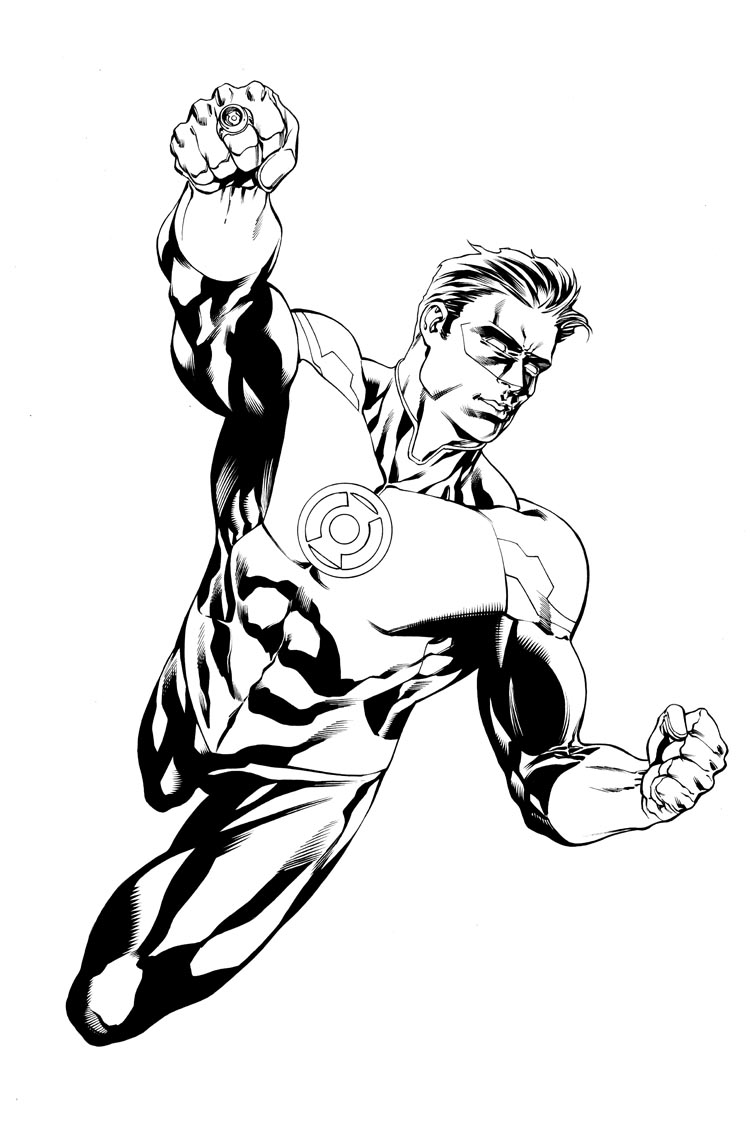 750x1138 Daily Sketch Green Lantern... Robert Atkins Art - Green Lantern Sketch