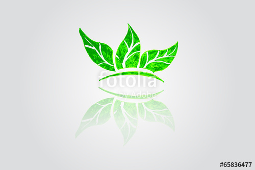 500x334 Hand Draw Sketch, Green Leaf Stock Photo And Royalty Free Images - Green Leaf Sketch