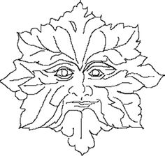 236x224 The 40 Best Icolor Green Man Faces Images - Green Man Sketch