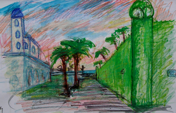 702x454 Green Palace - Green Sketch