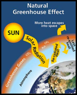 250x306 Lesson 4 Climate Forcings Colorado Plateau Carbon Connections - Greenhouse Effect Sketch