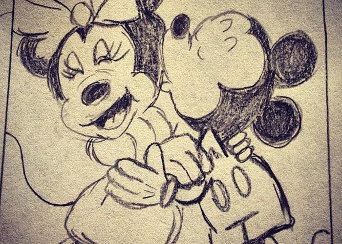 700x500 Disney - Greeting Card Sketches
