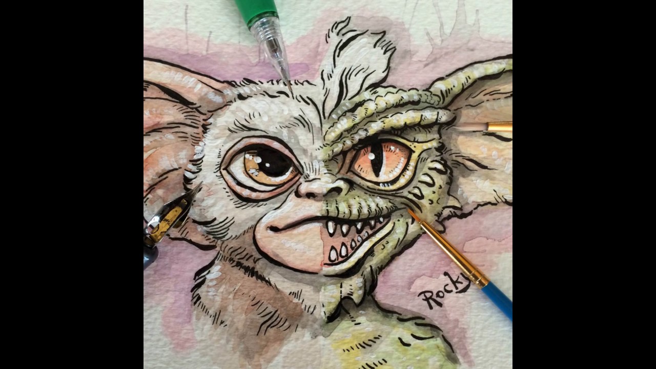 1280x720 Gremlins Gizmo Fanart - Gremlins Sketch