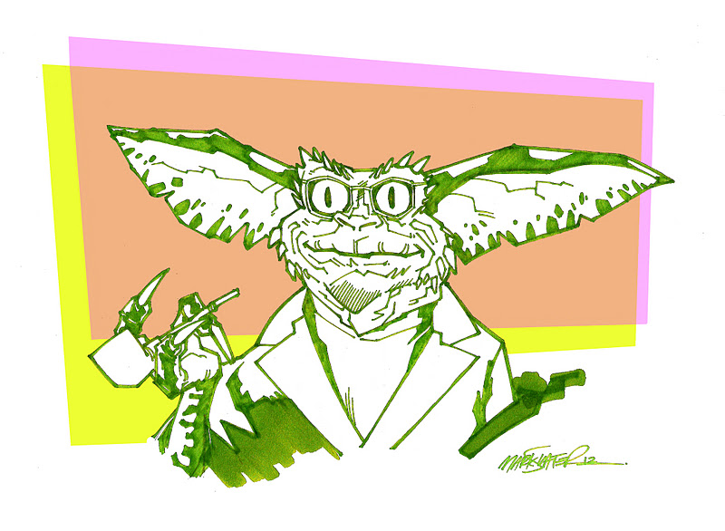 800x586 Mark Slater - Gremlins Sketch