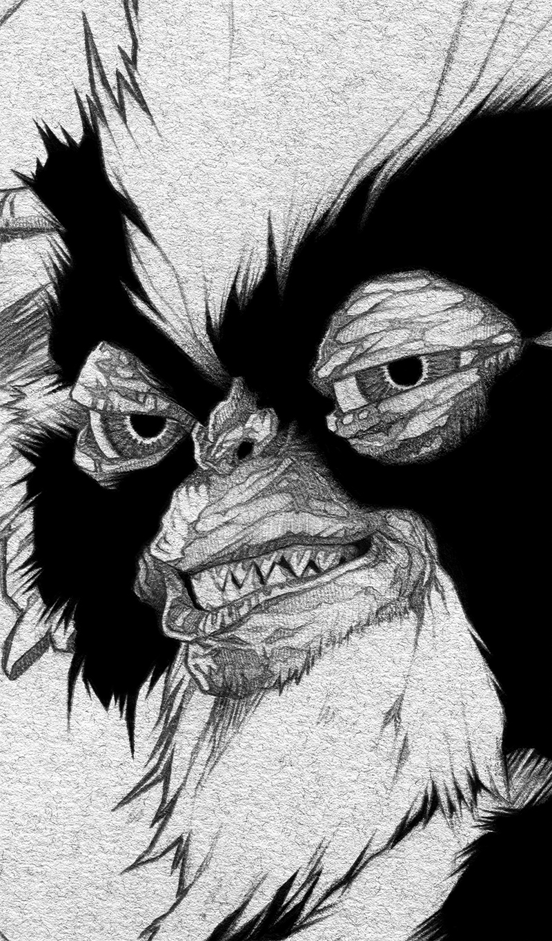 800x1363 Gremlins 2 The New Batch On Behance - Gremlins Sketch