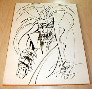 300x290 Pander Bros. Original Art Sketch - Grendel Sketch